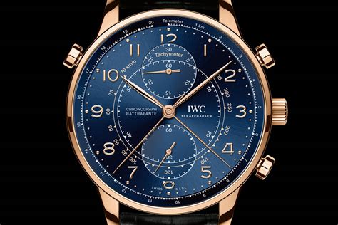 iwc portoghese rattrappante oro rosa|Portugieser Chronograph Rattrapante Edition “Boutique Milano”.